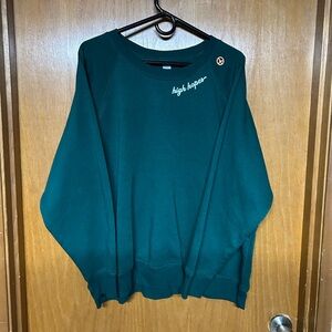 Old Navy Green Crewneck Sweater